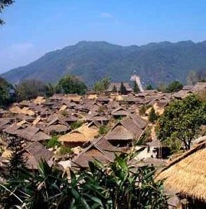 佤族寨村 佤族寨村