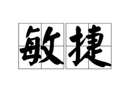 敏捷[漢語詞語]