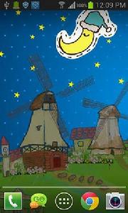 Cartoon windmill