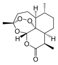 青蒿素的化學結構