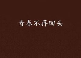 青春不再回頭[起點小說]