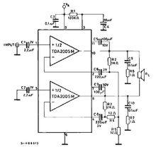 TDA2005典型套用電路