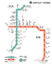 京都捷運路線圖