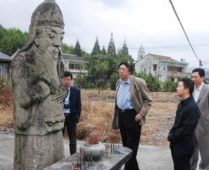 石神橋大樹將軍馮異神像