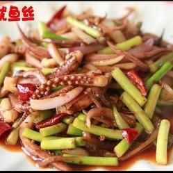 蒜香魷魚絲