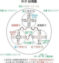 中子-內部結構模型圖