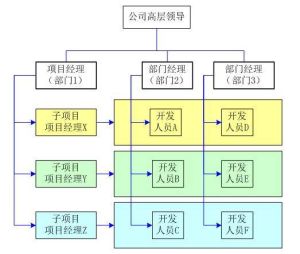 矩陣組織結構