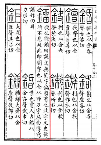 《說文解字》“劉”