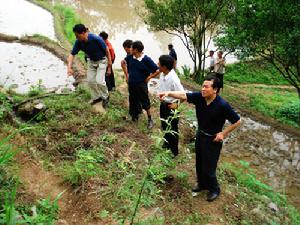 （圖）沙地鄉群測群防效果顯著