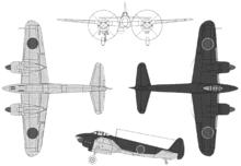 “天雷”單座雙發局地戰鬥機四視圖