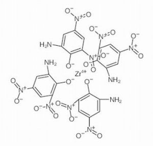 4,6-二硝基-2-氨基苯酚鋯