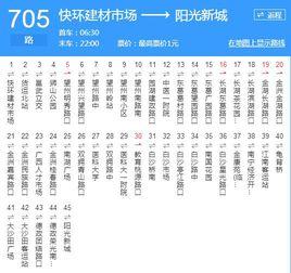 南寧公交705路 南寧公交705路