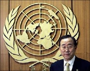 （圖）聯合國秘書長潘基文