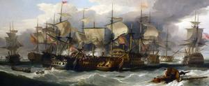 船長號與聖尼古拉斯號和聖約瑟夫號接弦近戰