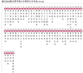 新會公交212路古兜專線