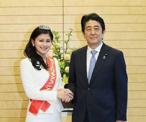 安倍接見松野未佳