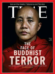 美國時代周刊以緬甸僧侶維拉圖(Wirathu)為封面人物