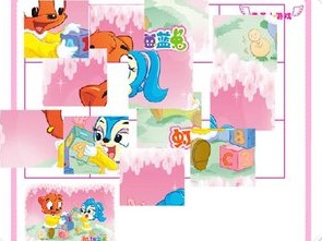 虹貓藍兔拼圖樂 遊戲界面