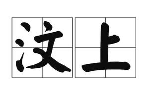 汶上[詞語]