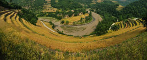 登山梯田