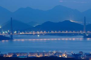 夜景跨海大橋