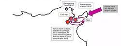 登入北非的羅馬遠征軍 有如無人之境