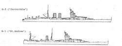 N3級戰列艦線圖