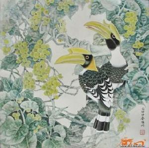 花鳥國畫2