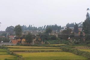 大雨布宜村村貌一角