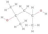 2-甲基-2,4-戊二醇分子結構