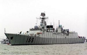 中國海軍169號飛彈驅逐艦