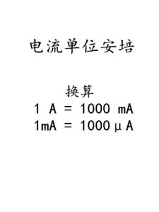 安培[電流單位]