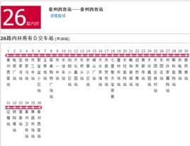 天水公交26路