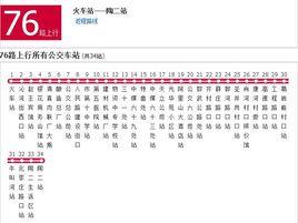 邯鄲公交76路