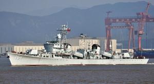 中國164桂林號飛彈驅逐艦