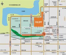 漢城湖畔交通圖