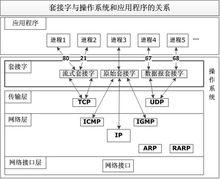 套接字與作業系統和應用程式的關係