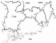 梅坎鐵路示意圖