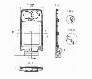 手機翻蓋模型結構圖