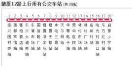 塘廈公交12路