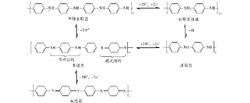 不同氧化態聚苯胺之間的可逆反應