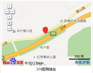 北京316醫院地理方位