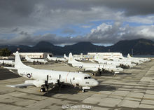 夏威夷海軍基地的P-3C機群