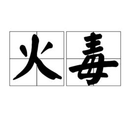 火毒[漢語詞語]