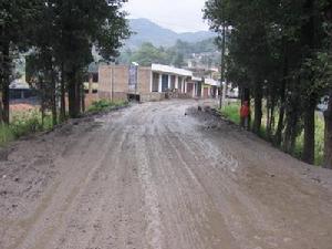 入村道路