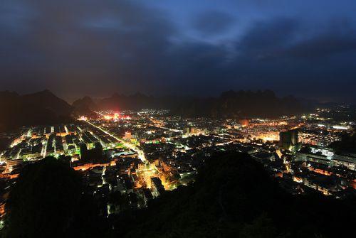 馬山縣城區夜景