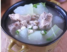 冬瓜荷葉薏米排骨湯