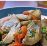 洋薊胡蘿蔔燴豌豆 洋薊胡蘿蔔燴豌豆