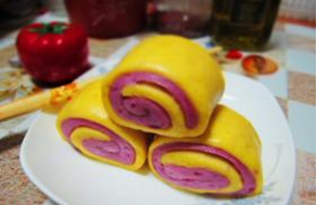 南瓜紫薯饅頭