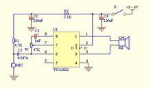 TDA2822套用電路